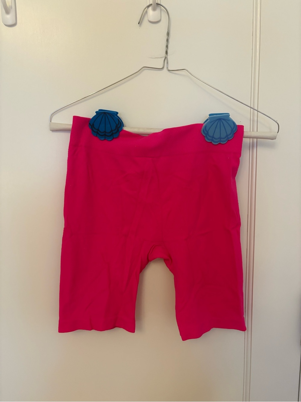 Free People movement Bright Pink Stretch Bike Shorts